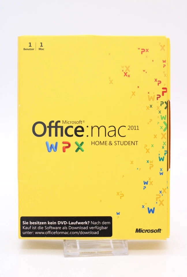 Office Microsoft Mac 2011 Home & Student DVD - Bild 1 von 3