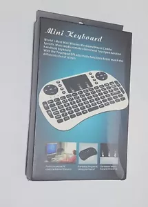 Genuine Rii i8 2.4Ghz Mini Wireless Keyboard +Touchpad for PC Android smarTV PS4 - Picture 1 of 2