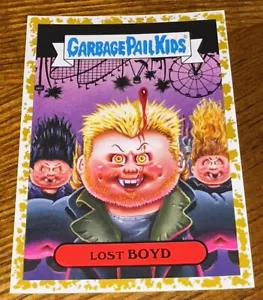 Garbage Pail Kids 2019 REVENGE HORROR-IBLE Lost Boyd GOLD GPK Boys 08/50! RARE - Picture 1 of 4