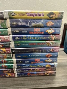 Brand New Black Diamond Disney VHS Read Description. Rare red signature tapes to - Picture 1 of 17