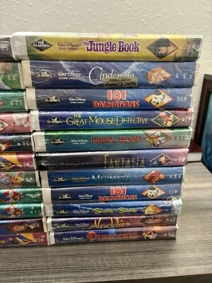 Brand New Black Diamond Disney VHS Read Description. Rare red signature tapes to - Image 1 of 4