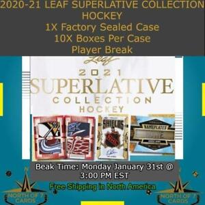 Patrick Kane 2021 Leaf Superlative Hockey Hobby 1X Case 10X Box Break #8