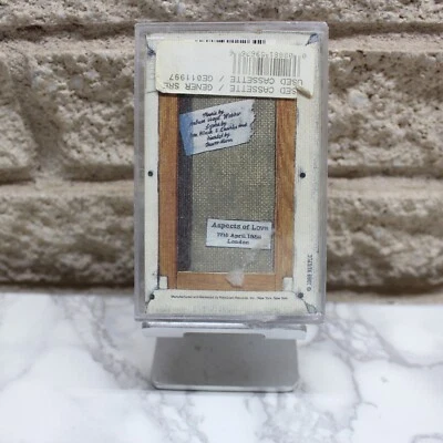 Andrew Lloyd Webber Aspects of Love London Cast Cassette Tape Side 3 & 4 Foto 1 de 3