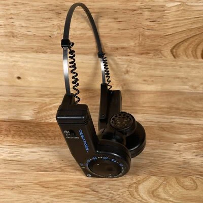 Realistic 12-145 Black AM-FM Noise Cancelling Stereo Mate Over-The Ear Headset - Image 1 of 4