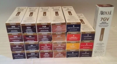 (NEW PKG) ALOXXI TONES Chroma Hair Color Creme by Nexxus ~ 2 oz ~ Ammonia Free ! - Image 1 of 4