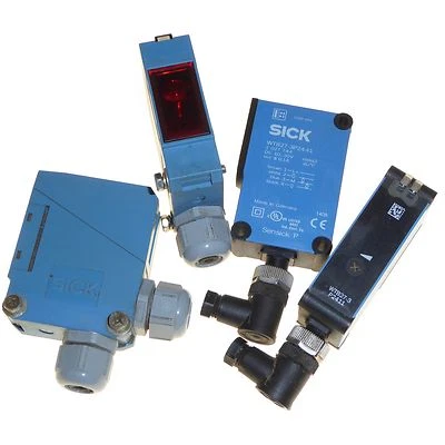 SICK WE260 optoelectric sender and receiver + WTB27 photoelectric sensors - Image 1 of 4
