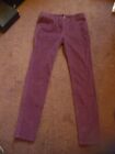 Boden Purple Grape Aubergine Brushed Corduroy Trousers Size 10R