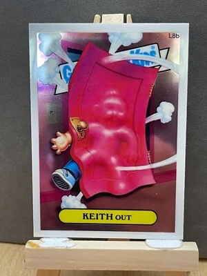 2013 Garbage Pail Kids Chrome Series 1 LOST KEITH OUT L8b - Image 1 of 2