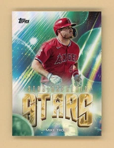 Mike Trout - 2024 Topps Update - Stratospheric Stars #SS-7 - SSP Case Hit - Bild 1 von 2