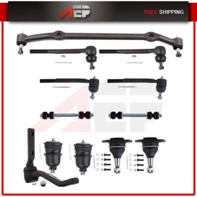 Barra de amarre de rótula brazo loca de enlace central 12 piezas para Chevrolet Monte Carlo 78-88 Foto 1 de 4