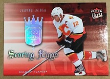 2006-07 JAROME IGINLA NHL FLEER ULTRA SCORING KINGS INSERT CARD #SK10 FLAMES