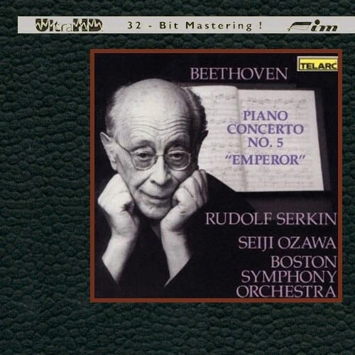 RUDOLPH SERKIN - BEETHOVEN: PIANO CONCERTO N0. 5 “EMPEROR” ULTRA HD-CD [NEW] - Image 1 of 1