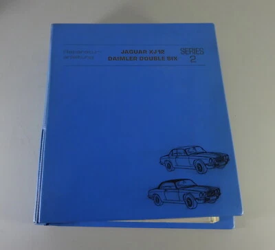 Manuale Officina Jaguar XJ 12 + Daimler Doppio Six Serie II Anno 1973-1979 - Immagine 1 di 4