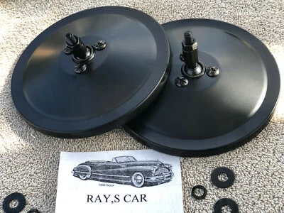 NEW REPLACEMENT PAIR 1947 TO 1972 GMC AND CHEVROLET TRUCK MIRROR ,SMOOTH BACK ! - Image 1 of 4