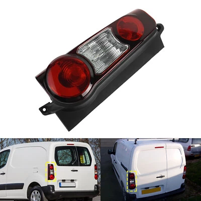For Peugeot Partner Van MK2 Tepee 2 Door 2012-18 Left Side Rear Tail Light Lamp - Image 1 of 4