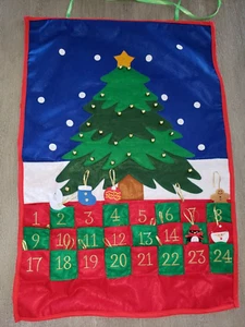 NAVIDAD BOLSILLO CUENTA ATRÁS COLGAR DECORACIÓN CON ADORNOS COLGANTES ¡BONITO! - Imagen 1 de 1