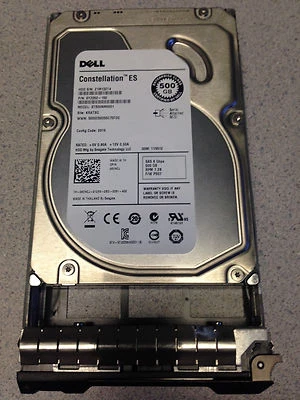 GENUINE DELL 500GB SAS 7.2k 3.5" 6GBPS 6VNCJ FOR R410, R510, R710,T610, T710 - Image 1 of 2