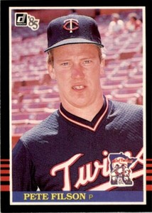1985 Donruss Pete Filson 100 Baseball Cards #607
