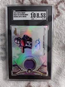 2015 Stefon Diggs Rookie Trikot Auto - Bild 1 von 2