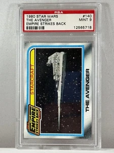1980 Topps The Empire Strikes Back Card #140 The Avenger PSA 9 MINT - Picture 1 of 2