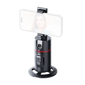 Auto Face Tracking Tripod with Remote 360° Rotation Tracking Phone Mount Stand t - Photo 1 sur 11
