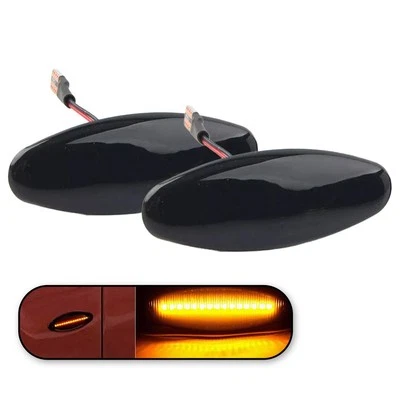 2Pc Turn Signal Side Marker Lights Fit for Jaguar S-Type For XK8/XKR XJ X350 New — 第 1/4 张图片