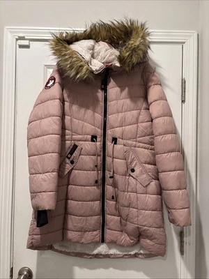 Canada Weather Gear Ladies Size XL Mauve Dusty Rose Winter Coat Full Zip Warm - Image 1 of 4