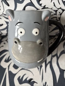 Anhänger Nilpferd Nilpferd 3D Keramik Kaffee Tee Tasse Becher - Bild 1 von 8