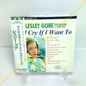 Lesley Gore I'll Cry If I Want To Japan Music CD - Picture 1 of 3