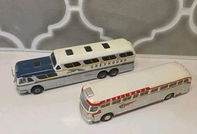 CMW Classic Metal Works Ho GMC Continental Trailways & Greyhound mini metal 1:87 - Image 1 of 4