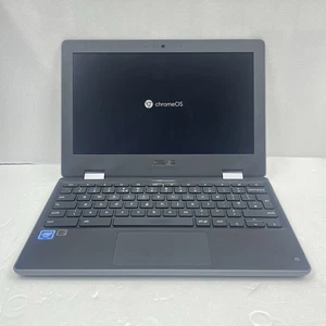 ASUS Chromebook Flip C214MA 11.6” Touch Laptop 2-in-1 4GB 32GB – 2020 – Working - Picture 1 of 17