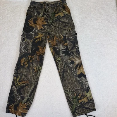 Field Staff Pants Men Size 30 Camouflage Adjustable Waist Ankle Tie Hunting - Image 1 of 4