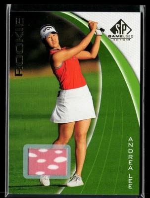 2024 SP Game Used Gold Shirt #51 Andrea Lee RC - Image 1 of 2