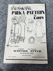 Alaskan Parka Pattern by Lois for Men and Children - Picture 1 of 2