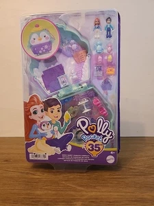 Mattel Polly Pocket Snow Sweet Penguin Compact Complete NEW age 4+ - Picture 1 of 7