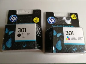 HP 301 Original Ink Cartridges, CH562EE Black and Tri-Colour, Multipack - Picture 1 of 6