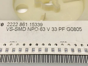 25 Stück 33pF 63V Keramik-Kondensatoren SMD 0805 NP0 Capacitor (M1915) - Picture 1 of 6
