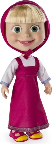 Masha and the Bear - 12? Giggle and Play Masha - Interactive Doll Cover