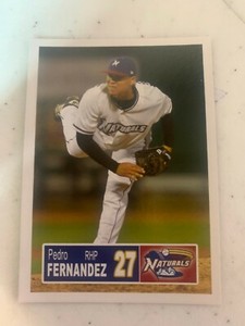 Pedro Fernandez Card 2018 Northwest  Arkansas Naturals Team Card