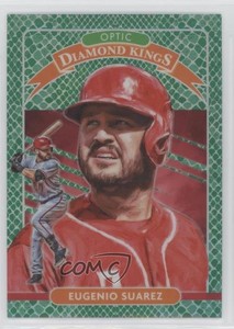 2020 Donruss Optic Diamond Kings Choice Green Dragon Prizm /84 Eugenio Suarez #4