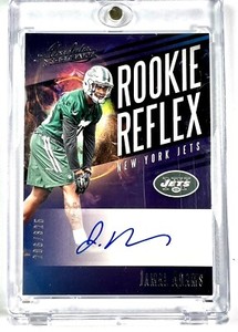 JAMAL ADAMS  Auto /375 SSP 2017 Absolute Rookie Reflex Signatures Jets - F297
