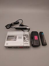 Sony Mz-R50 Digital Recorder Mini Disc Md Walkman Euc Working W/Remote Batt Cadd