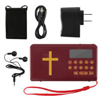 Rechargeable Bible Audio Player Electronic Bible Talking King James Version