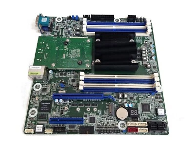 Asrock Rack D2143D8UM Xeon D2143 Mainboard PCIe x16 10G m2 IPMI mATX Server DDR4 - Bild 1 von 2