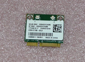 Broadcom BCM953142HM Mini PCI-E WLAN 802.11n Sony Vaio SVF15 SVF15A SVF15AA1QM - Bild 1 von 2
