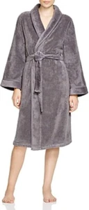 HUDSON PARK COLLECTION TURKISH COTTON VELOUR BATH ROBE COLOR GRAY SIZE L/XL NEW - Picture 1 of 5