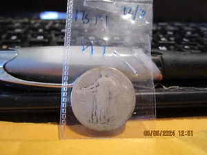 1917 S T-1 Standing Liberty Quarter F/AG - Picture 1 of 6