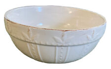 Signature Sorrento Bowl 8” Mixing Serving Bowl By Debby Segura Ivory Off White