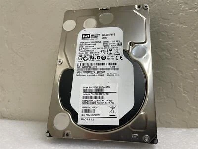 NETAPP X477_WVRDX04TA07 WD WD4001GYYG 4TB 3.5 SAS HDD, TESTED, GRADE A - Image 1 of 3