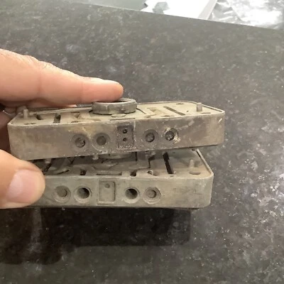 1957 Ford Thunderbird Pair 312 Metering Blocks 1589-1584 Used - Image 1 of 4